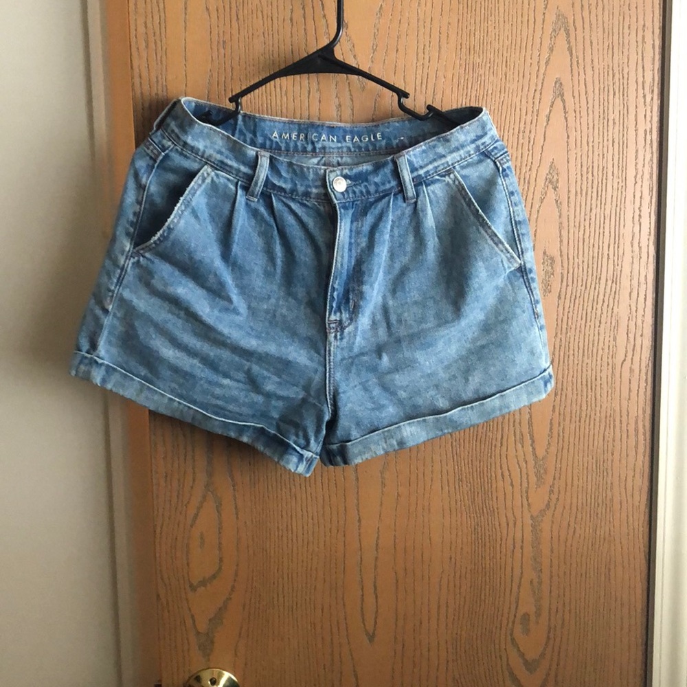 Mom jean shorts